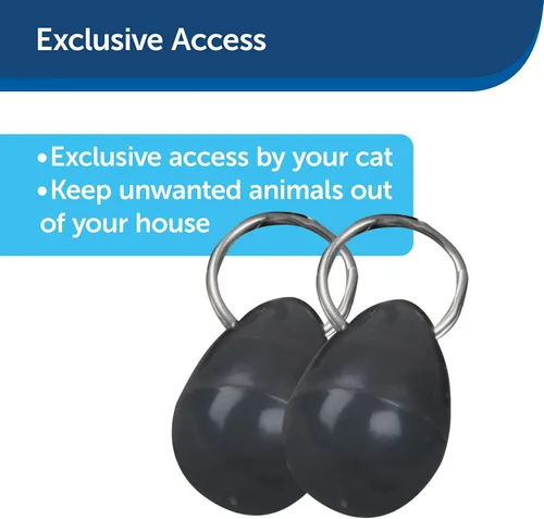 Vista 2 de PetSafe Llave magnética para solapas de gato, paquete de 2