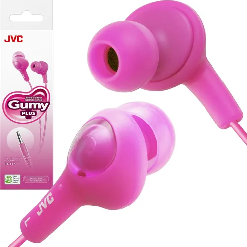Vista 8 de JVC HAFX5A Gummy Plus audífonos con aislación de sonido, peppermint blue Blanco Coconut