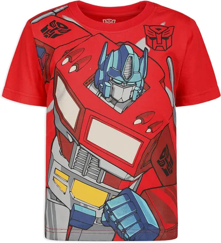 Vista 6 de Transformers One Hasbro Paquete de 4 Camisetas de Manga Corta para Niños Pequeños y Grandes