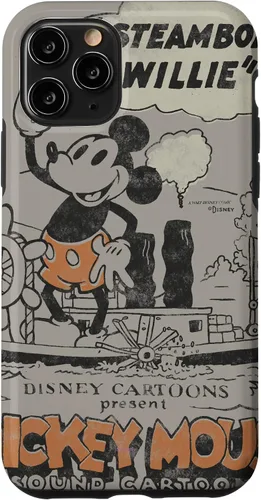 Vista 29 de Funda para iPhone 16 Disney 100 Mickey Mouse Steamboat Willie Sound Cartoon D100