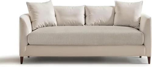 Vista 52 de SUBRTEX Funda para Sofá, Fundas Deslizables para Asientos de Autocaravana, Fundas Elásticas Duraderas para Loveseat, Protector de Muebles de Spandex