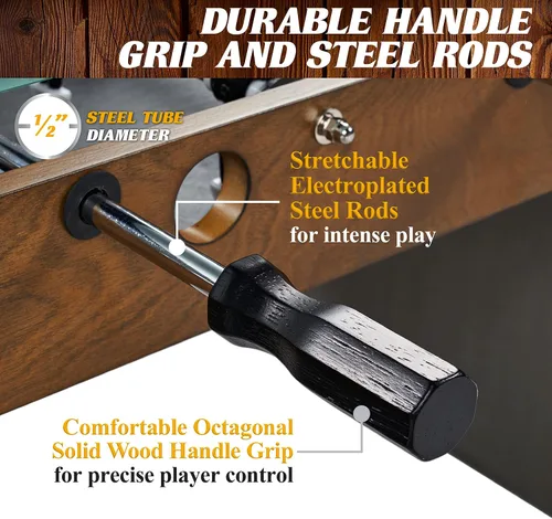 Vista 6 de Barrington 58" Full Size Competition Foosball Table