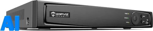 Vista 7 de Anpviz AI 12MP 8CH POE NVR (12MP/8MP/6MP/5MP/4MP/3MP/1080P) Grabador de video en red inteligente AI POE - Soporta hasta 8 cámaras POE de 12 MP
