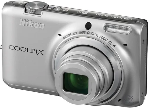 Vista 2 de Nikon COOLPIX S6500 Cámara digital de 16 MP con zoom 12x y Wi-Fi incorporado (negro)