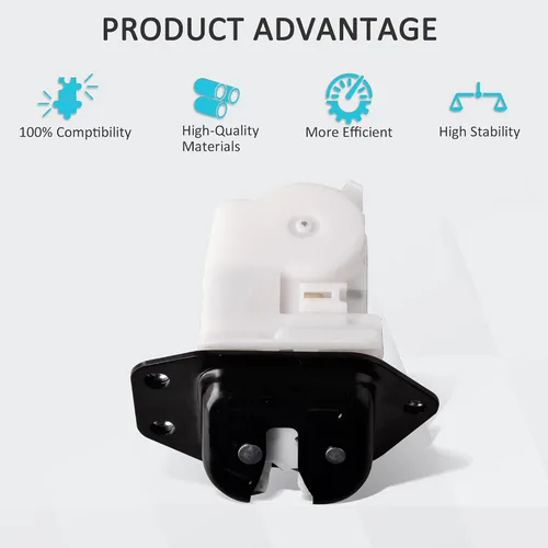 Vista 6 de Actuador de Cerradura de Compuerta Trasera del Maletero Compatible con Nissan Pathfinder 2009-2012 Quest 2011-2017 Reemplaza 90502-CY00A