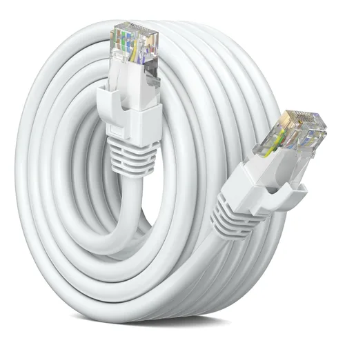 Vista 39 de Maximm Cable Ethernet Cat 6, cable de red y conexión de alta velocidad de 10 pies, UTP, 10 Gbps, cable Ethernet de 550 MHz, color naranja