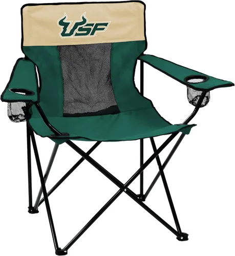 Vista 27 de Logo Brands NCAA Alabama Crimson Tide Elite Silla Portátil - Silla premium para exteriores con portavasos, marco de acero con recubrimiento