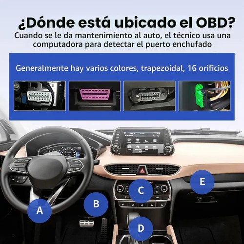 Vista 9 de AZIJYV Escáner K1 obd2, herramienta de diagnóstico del escáner obd2, lector de códigos de coche para comprobar la luz del motor, datos en vivo