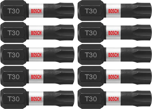 Vista 25 de BOSCH ITT15102 Paquete de 2 brocas de inserción de atornillado Torx #15 de 1 pulgada