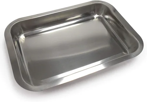 Vista 4 de Norpro Sartén de lasaña asada de acero inoxidable de 16 pulgadas