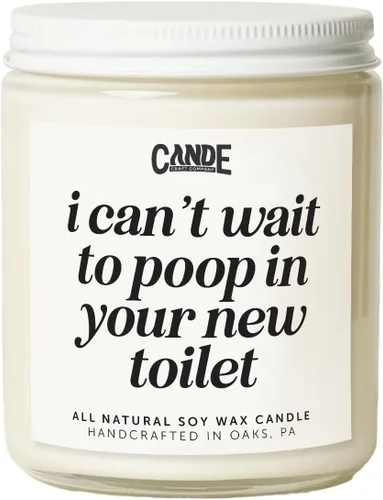 Vista 8 de CE Craft - Funny Housewarming Candle - New Home Gifts Ideas - Homeowner - New Apartment - Closing Gifts (Hope Your New Neighbors)