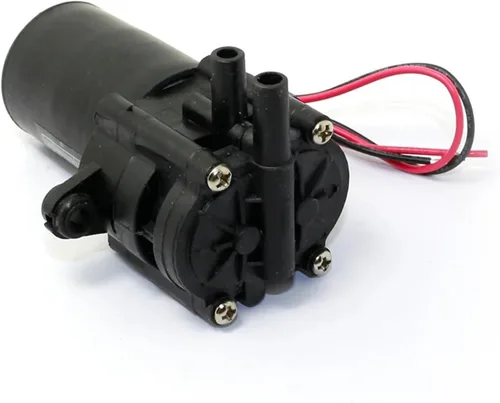 Vista 3 de ZC-A260 12V 24V Mini Gear Self-Sucking Pump (0-110 Degrees Celsius) DC Gear Pump(12V)