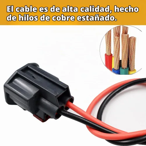 Vista 3 de LIZAPUS Conector de ventilador de refrigeración de radiador de 2 vías