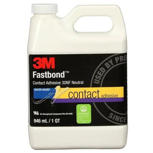 Vista 7 de Adhesivo de contacto de rápida adherencia 30NF de 3M., Verde, 1