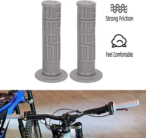 Vista 3 de Sur Ron - Agarraderas de goma para manillar de motocicleta Sur Ron para SurRon Light Bee Sur-Ron X/S Gris