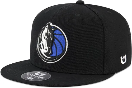 Vista 27 de Ultra Game Gorra de béisbol negra Ultimate oficial de sarga con broche a presión de la NBA para hombres