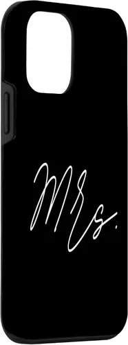 Vista 3 de iPhone 12 mini - Estuche de regalo para boda, diseño de señora novia