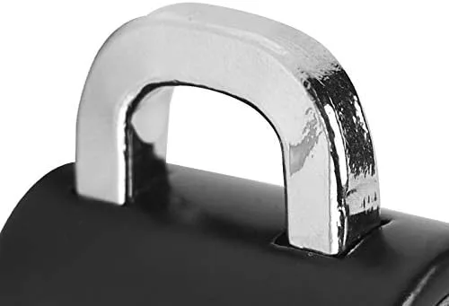 Vista 2 de Cerradura universal de aleación de aluminio con 2 llaves para manillar de 7/8 pulgadas y 0.866 in
