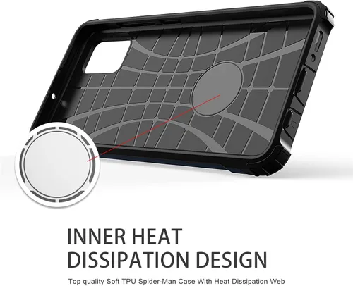 Vista 7 de Asuwish Funda para Samsung Galaxy Note 10 Lite con protector de pantalla de vidrio templado y accesorios para celular de doble capa, delgada
