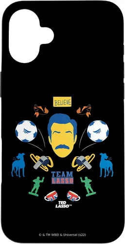Vista 22 de Funda para iPhone 13 Pro Max Ted Lasso Icon Collage