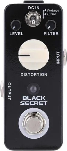 Vista 5 de Mooer Black Secret, pedal micro de distorsión