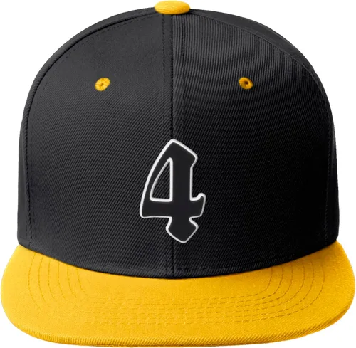 Vista 621 de Daxton Gorra clásica con visera de billete plano con letras del alfabeto inglés antiguo de la A a la Z