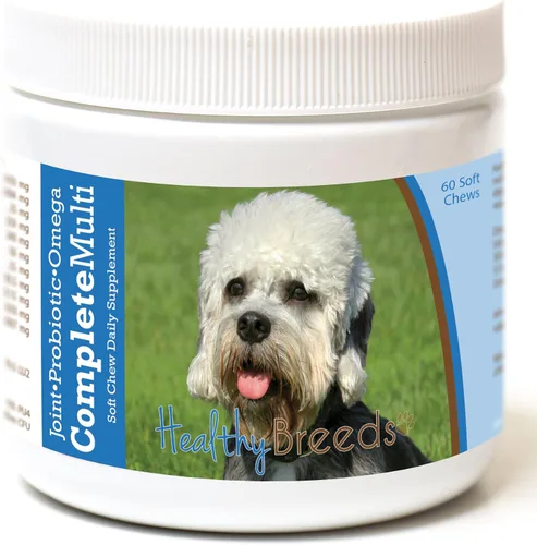 Vista 316 de Healthy Breeds Affenpinscher todo en uno multivitamínico suave masticable 60