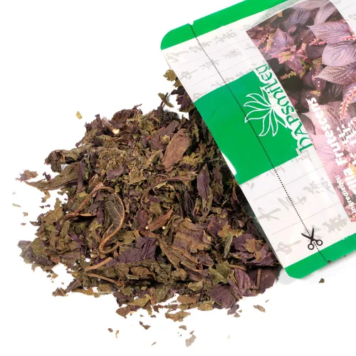 Vista 3 de Hapsmiley Perilla Frutescens (Perillae Folium/Zisuye/2.12 oz) Hojas sueltas secas 2 oz (60 g)