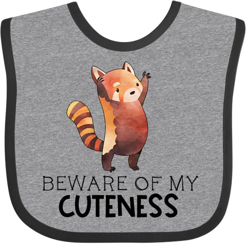 Vista 8 de inktastic Beware Of My Cuteness Cute Red Panda Babero
