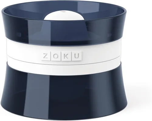 Vista 4 de ZOKU Moldes de silicona para hielo, juego de 2 moldes de hielo apilables en forma de gato, mantiene las bebidas frías durante más tiempo con menos