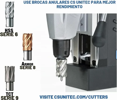 Vista 4 de CS Unitec MABasic Taladro portátil magnético, 1