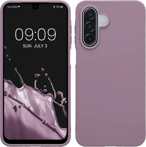 Vista 238 de kwmobile Funda compatible con Samsung Galaxy A12 - Funda protectora de silicona TPU suave y delgada - Azul Báltico Azul (Baltic Blue)