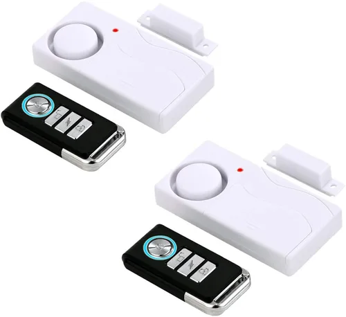 Vista 10 de Hendun Alarmas de puerta con control remoto, alarma de ventana