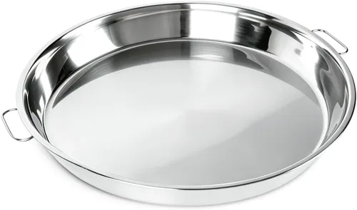 Vista 6 de Bandeja de goteo de acero inoxidable para Big Green Egg Large - Piezas de repuesto de accesorios Big Green Egg Bandeja para asar, También compatible