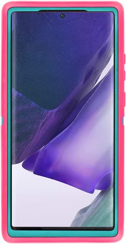 Vista 3 de AICase Funda para Galaxy Note 20, protección contra caídas de cuerpo completo, resistente, a prueba de golpes, caídas y polvo, 3 capas, funda