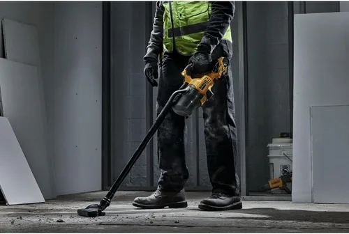 Vista 7 de DEWALT Aspiradora de Mano Inalámbrica de 20V, Aspiradora para Automóvil con Filtro HEPA, 6 Accesorios y Luz LED, Alto Rendimiento Solo en Seco