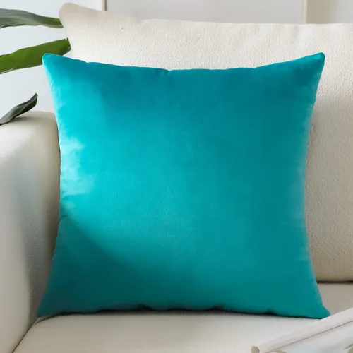 Vista 30 de Artscope Fundas de Almohada de Terciopelo de Lujo Fundas de Almohadas Cuadradas Decorativas Fundas de Cojines Suaves Sólidas para Sofá de Sala Sofá