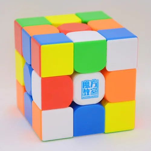Vista 5 de Bukefuno MoYu Super RS3M 2022 Maglev Ball Core versión 3x3 Cubo magnético de velocidad sin calcomanías MFJS rompecabezas mágico 3x3x3 cubo Moyu 2022