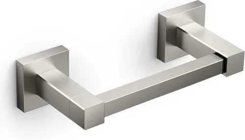 Vista 18 de FORIOUS Soporte de pared para papel higiénico, soporte de rollo de papel higiénico de doble poste giratorio de acero inoxidable para baño