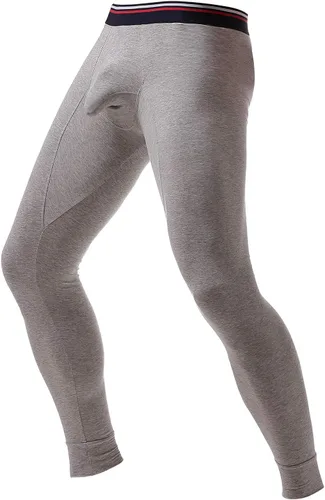 Vista 2 de Pantalones térmicos para hombre, pantalones térmicos largos con bolsa separada