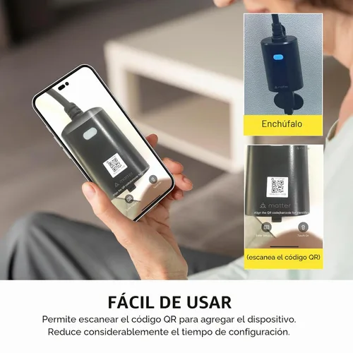 Vista 2 de Enchufe inteligente para exteriores con enchufe WiFi resistente, control remoto, impermeable, compatible con Alexa Google Assistant, no requiere