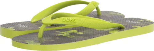 Vista 7 de BOSS Chanclas para hombre camuflaje amarillo 8-9 Amarillo Yellow camouflage