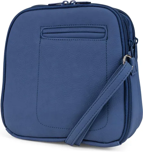 Vista 4 de MultiSac Bolso cruzado North South Mini con cremallera alrededor