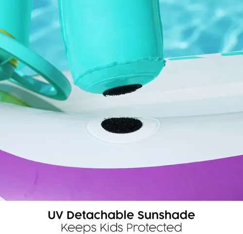 Vista 5 de Bestway Flotador inflable para niños Flotador inflable para piscina, flotador de natación, juguetes de piscina para niños y niñas
