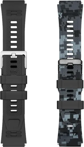 Vista 7 de WalkerFit Correa de reloj inteligente de 0.866 in, para CARBINOX Blaze/Edge/Vortex, compatible con AMAZTIM M2/T3/M3 Ultra/M3/T2/M3E, correas