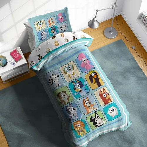 Vista 39 de Juego de edredón para niños Sunny Side Up incluye sábanas y fundas de almohada - Juego de cama suave y acogedor para una decoración elegante
