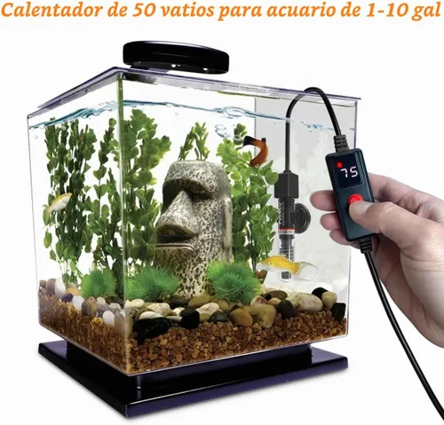 Vista 2 de PULACO - Calentador Betta para acuarios pequeños (PL-168, 50 vatios)