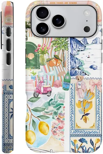 Vista 79 de Compatible con iPhone 13, Funda para teléfono duradera y a prueba de golpes con diseño de estantería de otoño - Calabaza de otoño Otoño Otoño
