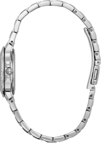 Vista 2 de Citizen Ladies' Silhouette Crystal Eco-Drive Watch, 3-Hand Date, Stainless Steel