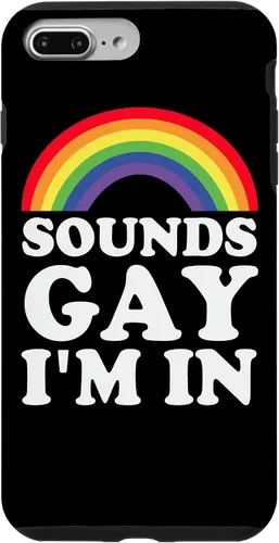 Vista 12 de Funny Gay Pride Sounds Gay I'm In LGBTQ Case for iPhone 16